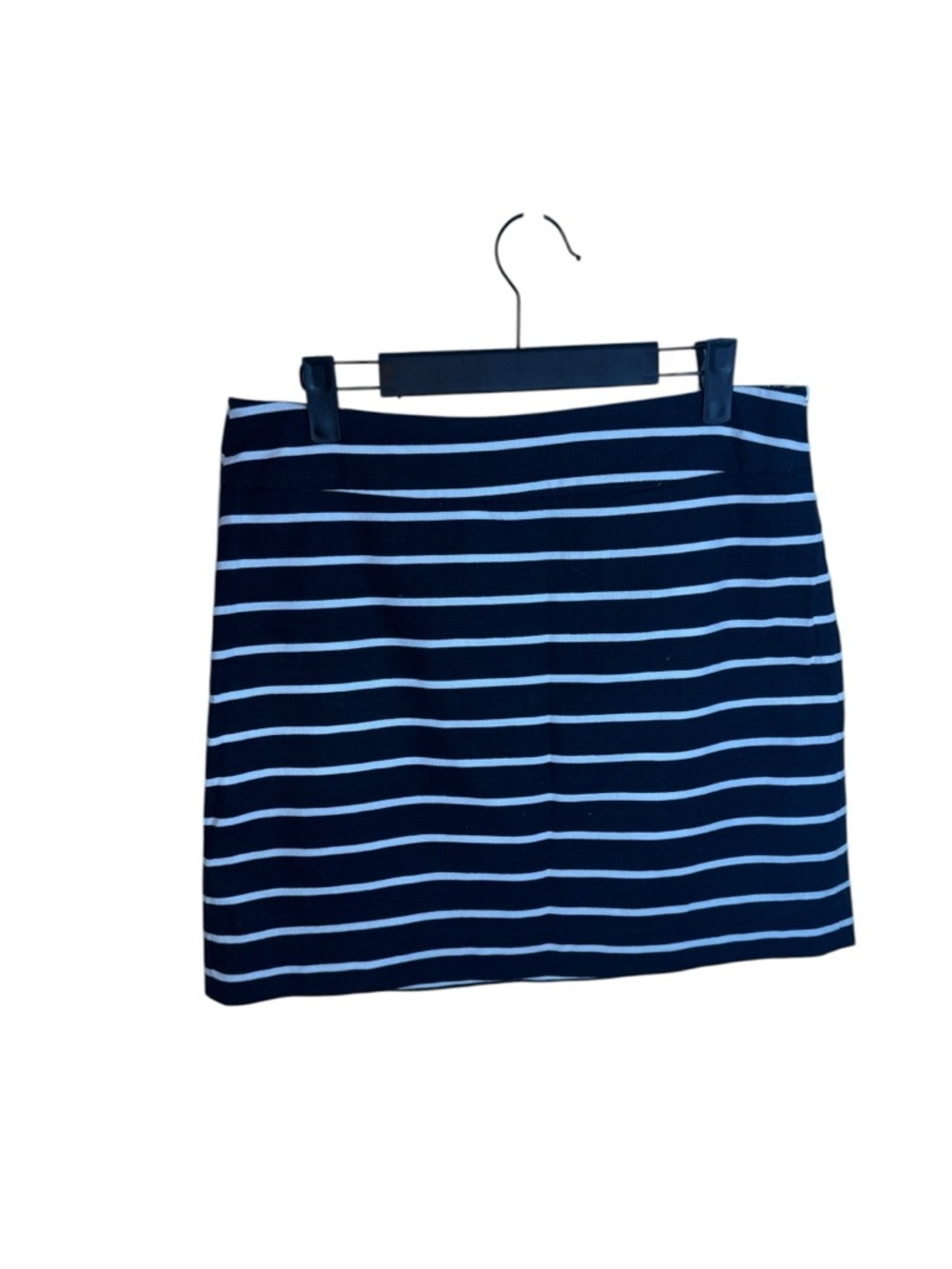 Banana Republic Navy Blue Striped Nautical Mini Skirt